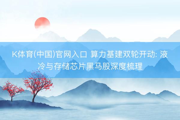 K体育(中国)官网入口 算力基建双轮开动: 液冷与存储芯片黑马股深度梳理